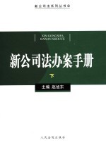 新公司法办案手册  下