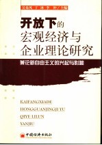 开放下的宏观经济与企业理论研究  兼论新自由主义的兴起与影响