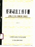 经济司法工作手册  21辑