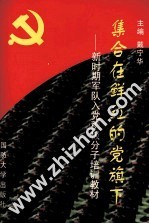 集合在鲜红的党旗下  新时期军队入党积极分子培训教材