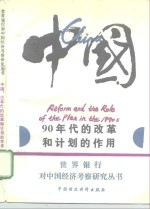 中国：90年代的改革和计划的作用