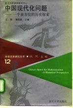 中国现代化问题  一个多方位的历史探索