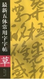 最新五体常用字字帖  十三画-二十二画  草