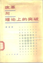 改革与理论上的突破