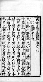 <em>黄帝</em><em>素问</em>零枢经  卷4