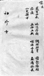 <em>袖珍</em>方  信6