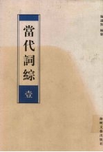 当代词综  1