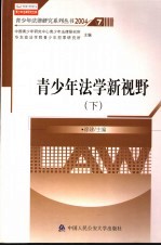 青<em>少年</em>法学新视野：近20年华政青<em>少年</em>犯罪研究成果  下