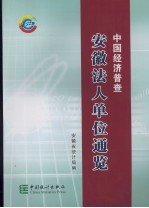 中国经济普查：安徽法人单位通览  下