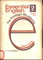ESSENTI<em>A</em>L ENGLISH <em>for</em> <em>For</em>eign <em>Students</em> BOOK ONE