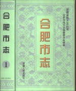 合肥市志  第1册