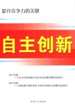 <em>自主</em>创新，提升竞争力的关键