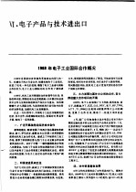 中国<em>机械</em>电子工业年鉴  电子卷  1989  第6部分  电子产品与技术进出口