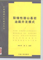裂缝性潜山基岩油藏开发模式