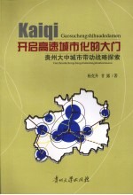 开启高速城市化的大门  贵州大中城市带动战略探索