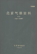 北京气候资料  1841-1980