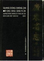 广东省志  二轻  手  工业志