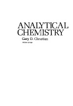 Analyti<em>ca</em>l <em>Ch</em>emistry