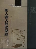 唐人书大般涅盘经