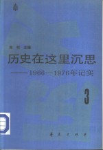 历史在这里沉思——1966-1976年记实 <em>第<em>三卷</em></em>