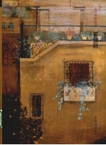 东方岩彩绘画  翟健群