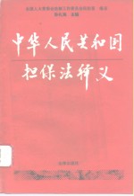 中华人民共和国担保法释义