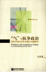 “气”与抗争政治  当代中国乡村社会稳定问题研究