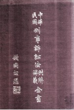 中华刑事诉讼法判解释义全书  修订本