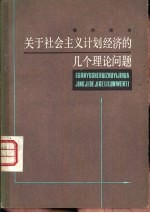 关于社会主义计划经济的几个理论问题