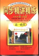 同步精讲精练  高一政治