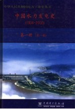 中国水力发电史  1904-<em>2000</em>  第1册  第一稿