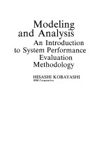 MODELING <em><em>AN</em>D</em> <em>AN</em>ALYSIS  <em>AN</em> <em>INTRODUCTION</em> TO SYSTEM PERFORM<em>AN</em>CE EVALUATION METHODOLOGY