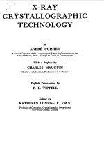 X-RAY CRYSTALLOGRAPHIC TECHNOLOGY