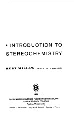 <em>INTRODUCTION</em> TO STEREOCHEMISTRY