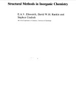 STRUCTURAL <em>METHODS</em> IN INORGANIC CHEMISTRY
