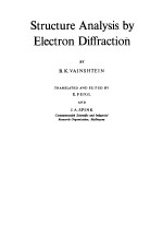 <em>STRUCTURE</em> ANALYSIS BY ELECTRON DIFFRACTION