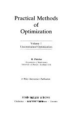 PRACTICAL <em>METHODS</em> <em>OF</em> OPTIMIZATION VOLUME1