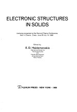 ELECTRONIC <em>STRUCTURES</em> IN SOLIDS