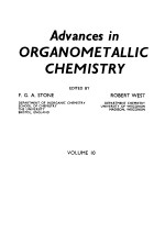 <em>ADVANCES</em> <em>IN</em> ORGANOMETALLIC CHEMISTRY