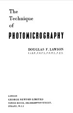 <em>THE</em> TECHNIQUE OF PHOTOMICROGRAPHY