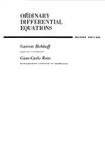 ORDINARY <em>DIFFERENTIAL</em> <em>EQUATIONS</em>
