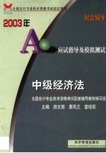 2003年应试指导及模拟测试  中级经济法
