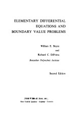 ELEMENTARY <em>DIFFERENTIAL</em> <em>EQUATION</em>S <em>AND</em> BOUNDARY VALUE PROBLEMS