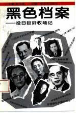 黑色档案  投日巨奸收场记