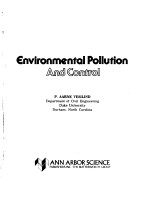 ENVIRONMENTAL <em>P</em>OLLUTION AND CONTROL