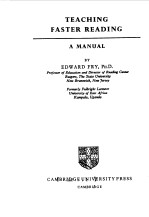 TEACHING FASTER REA<em>D</em>ING