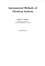 INSTRUMENTAL <em>METHODS</em> <em>OF</em> CHEMICAL <em>ANALYSIS</em>