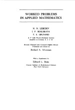 WORKED PROBLEMS I<em>N</em> APPLIED MATHEMATICS