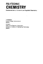 POLYTECH<em>N</em>IC CHEMISTRY