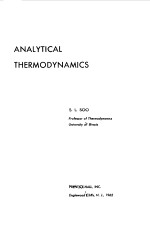 ANALYTICAL <em>THERMODYNAMICS</em>